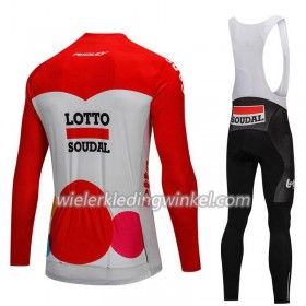 Set Fietsshirt Lange Mouw + Lange Koersbroek 2018 Lotto Soudal N001